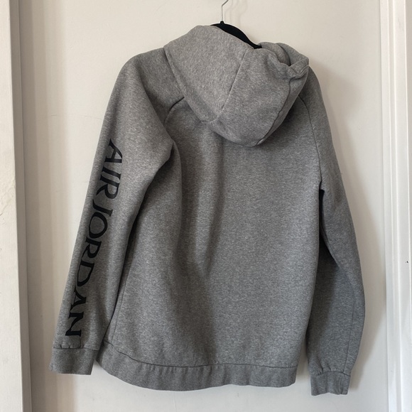 AIR JORDAN JUMPMAN CLASSIC 
MENS HOODIE Fleece Hoodie melange gray - Picture 6 of 6